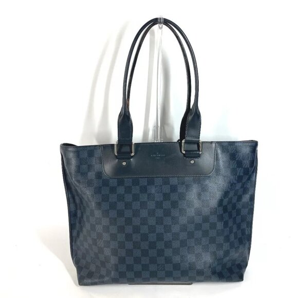 LOUIS VUITTON N41397 Damier Cobalt Cabas Voyage Bag Shoulder Bag Tote Bag